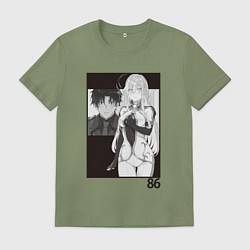 Футболка хлопковая мужская Синъэй и Владилена арт - 86, цвет: авокадо