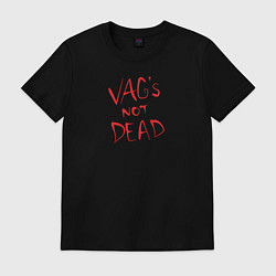 Футболка хлопковая мужская VAG not dead, цвет: черный