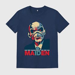 Футболка хлопковая мужская They can change metal, цвет: тёмно-синий