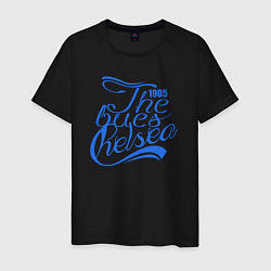 Футболка хлопковая мужская The Blues Chelsea, цвет: черный
