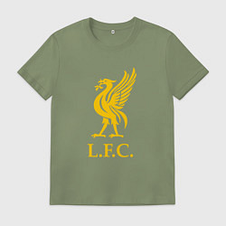 Футболка хлопковая мужская Liverpool sport fc, цвет: авокадо