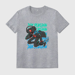 Футболка хлопковая мужская Dark Speakerman, цвет: меланж