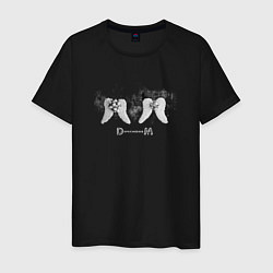 Футболка хлопковая мужская Depeche Mode - Memento mori tour merch, цвет: черный