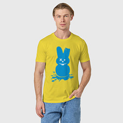 Футболка хлопковая мужская Blue bunny, цвет: желтый — фото 2