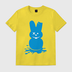 Футболка хлопковая мужская Blue bunny, цвет: желтый