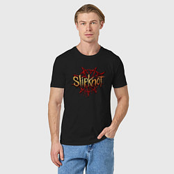 Футболка хлопковая мужская Slipknot original, цвет: черный — фото 2