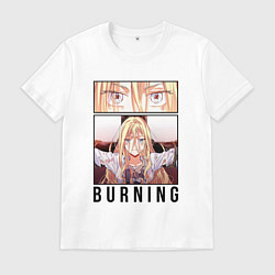 Футболка хлопковая мужская Королева со скальпелем - burning witch, цвет: белый