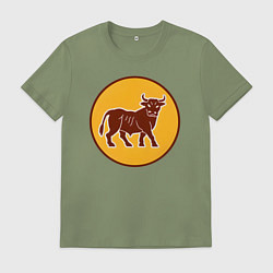 Футболка хлопковая мужская Рим Лепида Total War: Rome II, цвет: авокадо