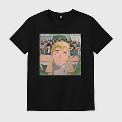 Футболка хлопковая мужская Эйкити Онидзука преподаватель, цвет: черный