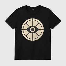 Футболка хлопковая мужская Глаз в прицеле deadlock, цвет: черный