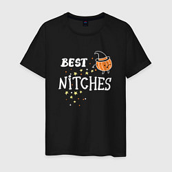 Футболка хлопковая мужская Best nitches, цвет: черный