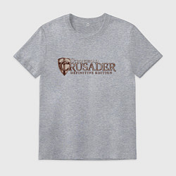 Футболка хлопковая мужская Stronghold Crusader, цвет: меланж