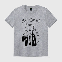 Футболка хлопковая мужская Dale Coopurr, цвет: меланж