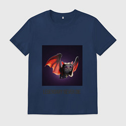 Футболка хлопковая мужская Ozzy, цвет: тёмно-синий