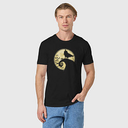 Футболка хлопковая мужская Batman nightmare, цвет: черный — фото 2