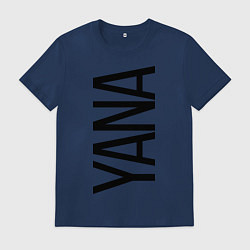 Футболка хлопковая мужская Яна, цвет: тёмно-синий