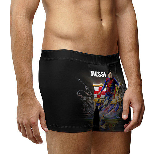 Мужские трусы Messi FCB / 3D-принт – фото 3