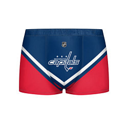 Трусы-боксеры мужские NHL: Washington Capitals, цвет: 3D-принт