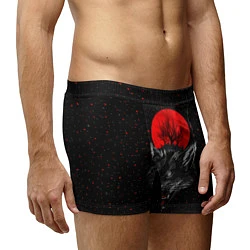 Трусы-боксеры мужские Кровавая Луна, цвет: 3D-принт — фото 2