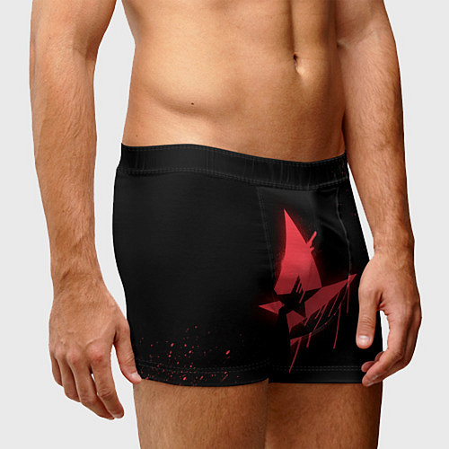 Мужские трусы Astralis: Black collection / 3D-принт – фото 3