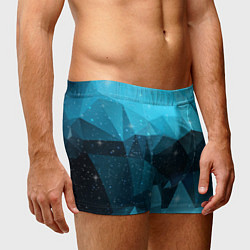 Трусы-боксеры мужские PolyBlue Star, цвет: 3D-принт — фото 2