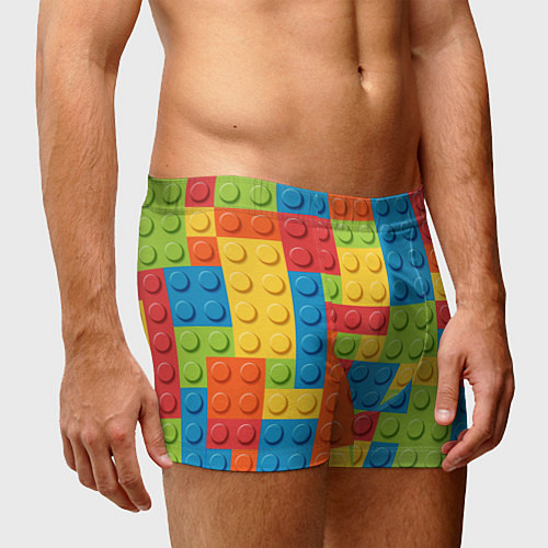 Мужские трусы Лего конструктор / 3D-принт – фото 3