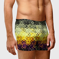 Трусы-боксеры мужские Фрактальный мир, цвет: 3D-принт — фото 2