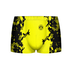 Трусы-боксеры мужские FC Borussia Dortmund: Yellow Original, цвет: 3D-принт