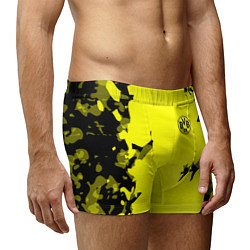 Трусы-боксеры мужские FC Borussia Dortmund: Yellow Original, цвет: 3D-принт — фото 2