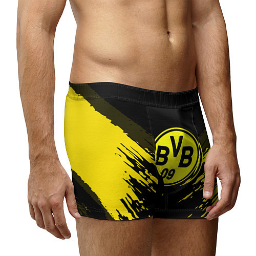 Мужские трусы Borussia FC: Sport Fashion / 3D-принт – фото 3