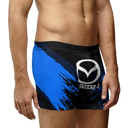 Трусы-боксеры мужские Mazda: Blue Anger, цвет: 3D-принт — фото 2
