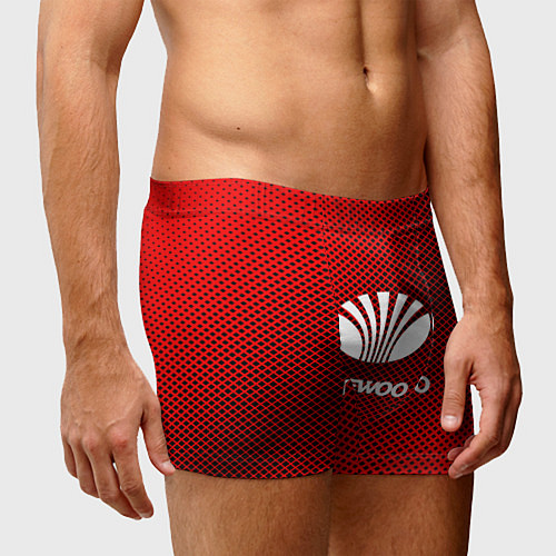 Мужские трусы Daewoo: Red Carbon / 3D-принт – фото 3