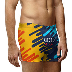 Трусы-боксеры мужские Audi: Colour Sport, цвет: 3D-принт — фото 2