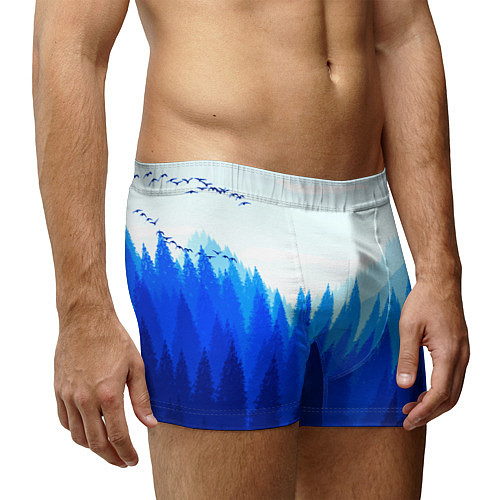 Мужские трусы Firewatch: Cold Wood / 3D-принт – фото 3