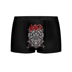 Трусы-боксеры мужские Slayer: Hell Goat, цвет: 3D-принт