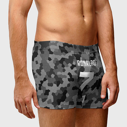 Мужские трусы Ronaldo 7: Camo Sport / 3D-принт – фото 3