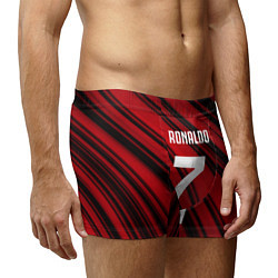 Трусы-боксеры мужские Ronaldo 7: Red Sport, цвет: 3D-принт — фото 2