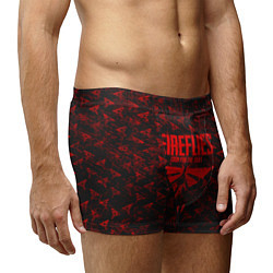 Трусы-боксеры мужские Fireflies: Red Logo, цвет: 3D-принт — фото 2