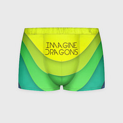 Трусы-боксеры мужские Imagine Dragons: Lime Colour, цвет: 3D-принт