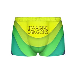 Трусы-боксеры мужские Imagine Dragons: Lime Colour, цвет: 3D-принт
