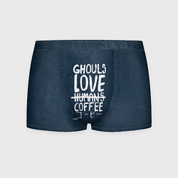 Мужские трусы Ghouls Love Coffee