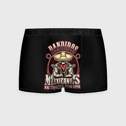 Трусы-боксеры мужские Bandidos, цвет: 3D-принт