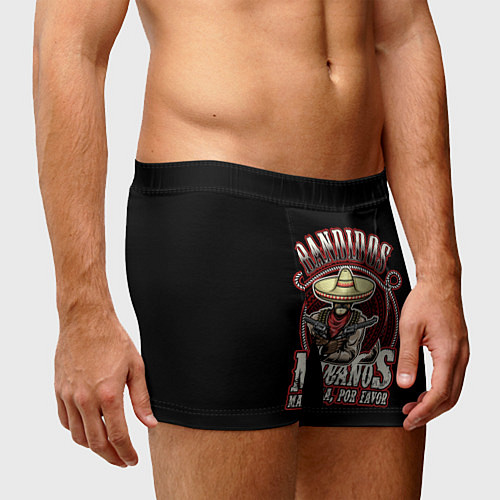 Мужские трусы Bandidos / 3D-принт – фото 3