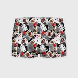 Мужские трусы Игральные карты и фишки