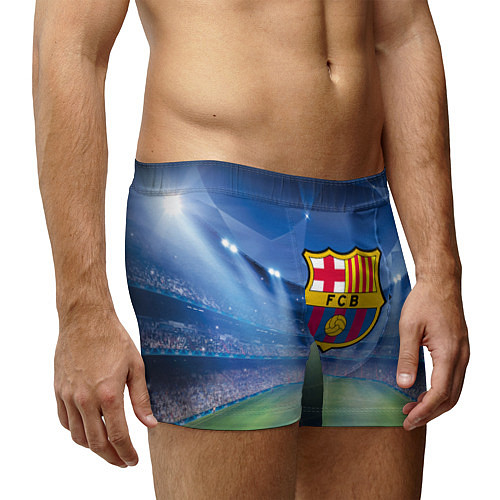 Мужские трусы FC Barcelona / 3D-принт – фото 3