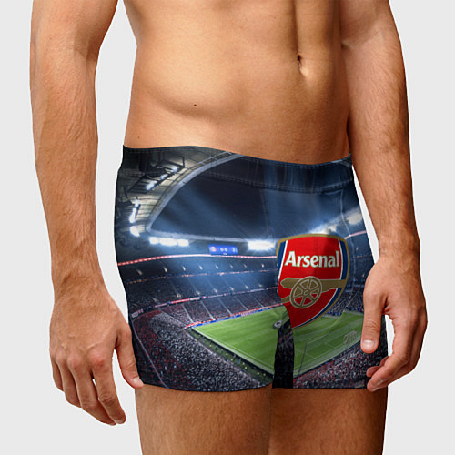 Мужские трусы FC Arsenal / 3D-принт – фото 3