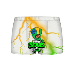 Трусы-боксеры мужские BRAWL STARS LEON, цвет: 3D-принт