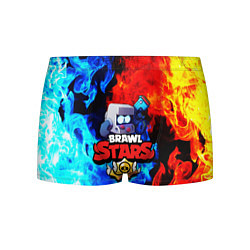 Трусы-боксеры мужские BRAWL STARS 8 BIT, цвет: 3D-принт