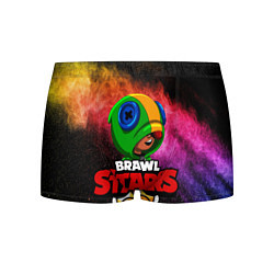 Трусы-боксеры мужские Brawl Stars - Leon, цвет: 3D-принт