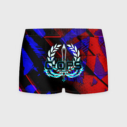 Трусы-боксеры мужские C-OPS, цвет: 3D-принт